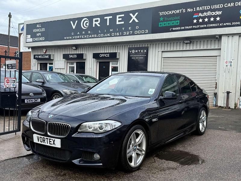 Black Used 2013 BMW 520 M Sport Sedan | £9,000 (Fair price) - Image 1/4
