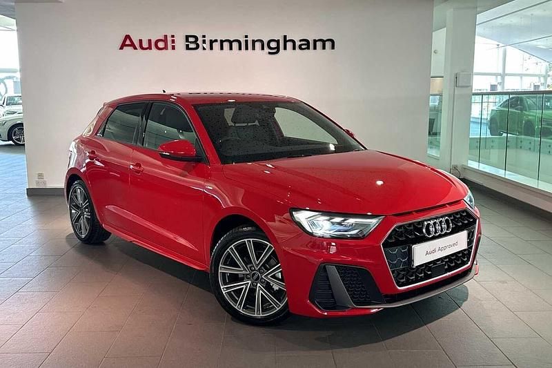 Progressive red metallic Used 2024 Audi A1 S-Line Hatchback | £22,450 (Fair price) - Image 1/4