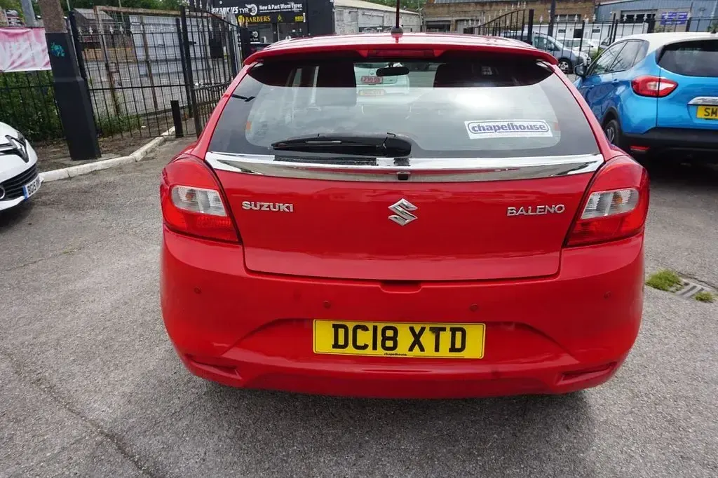 Used Suzuki Baleno SZ3 90 HP (66 kW) 2018 Red Hatchback