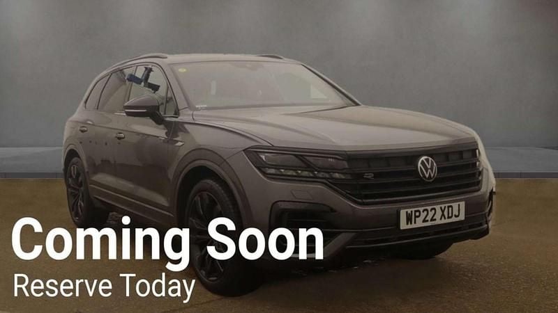Grey Used 2022 VW Touareg Black Edition SUV | £36,242 (Super price) - Image 1/3