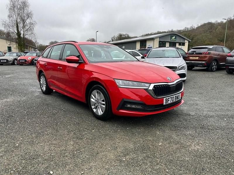 Used Skoda Octavia SE Technology 150 HP (110 kW) 2020 Red Estate