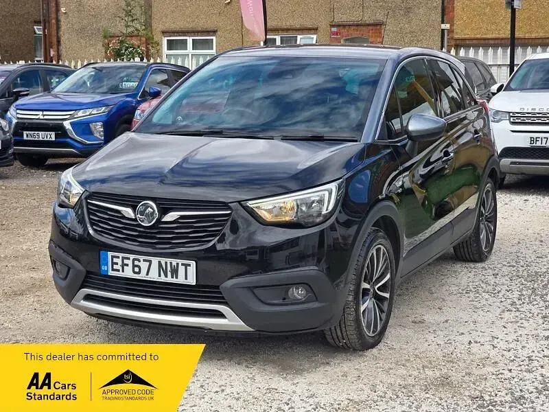 Used Vauxhall Crossland X Elite 81 HP (59 kW) 2017 Black SUV