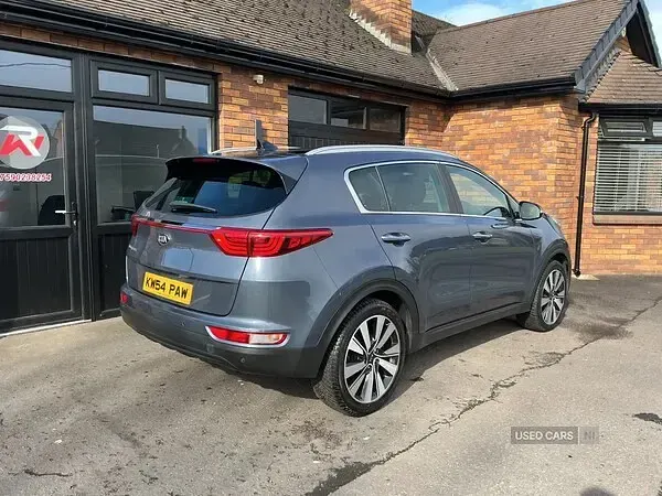Used Kia Sportage 114 HP (83 kW) 2018 Blue SUV