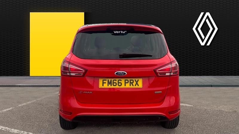 Used Ford B-MAX Zetec 140 HP (102 kW) 2016 Red MPV