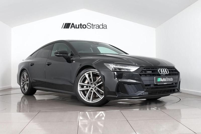 Used Audi A7 Sportback Black Edition 340 HP (250 kW) 2021 Black Hatchback