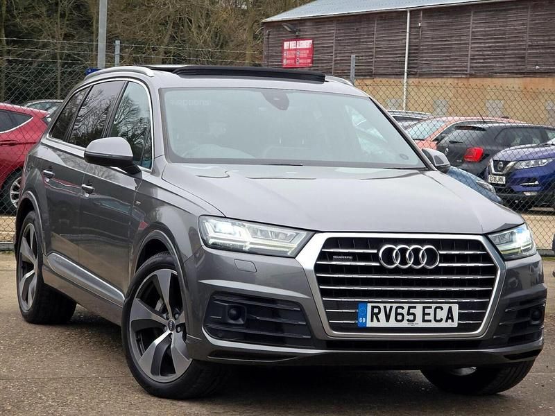 Used Audi Q7 S-Line 272 HP (200 kW) 2015 Grey SUV