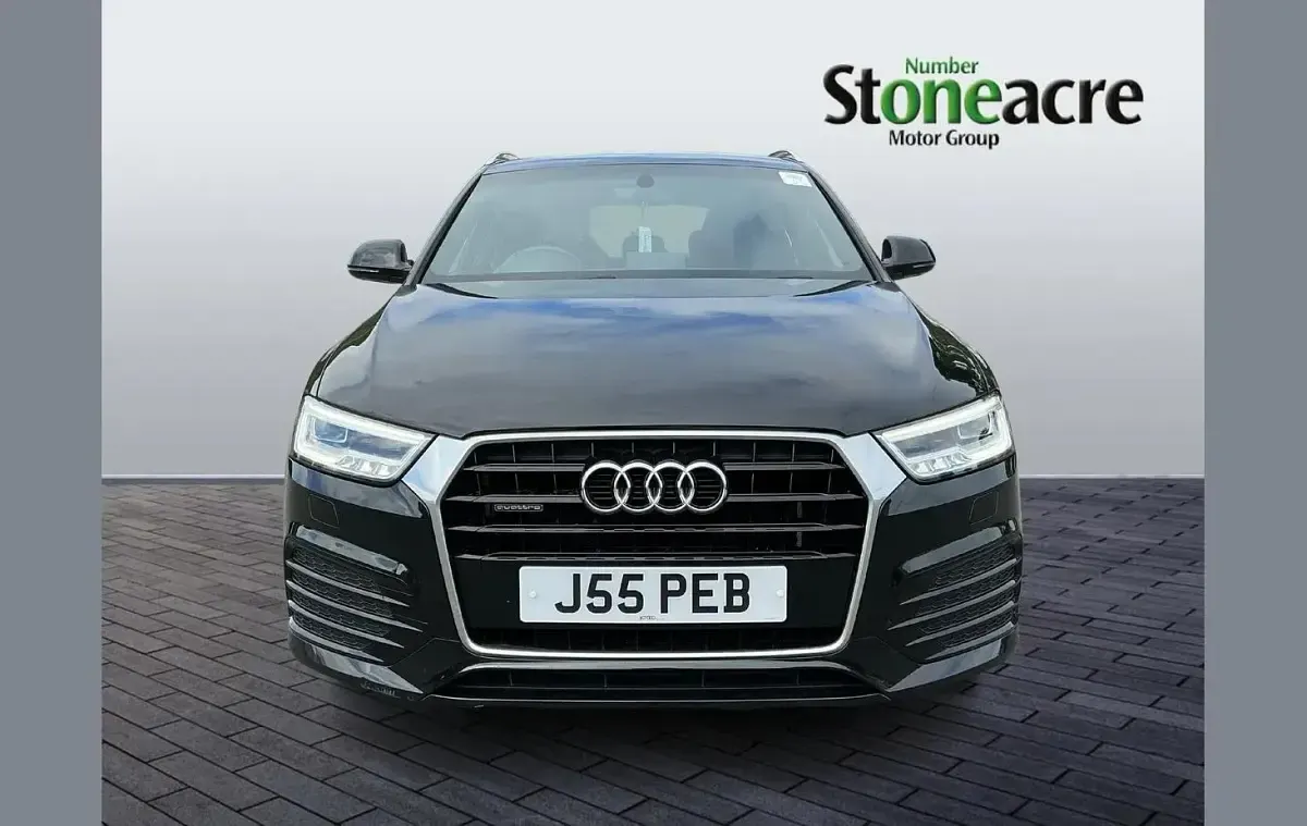 Used Audi Q3 S-Line 180 HP (132 kW) 2017 Black SUV
