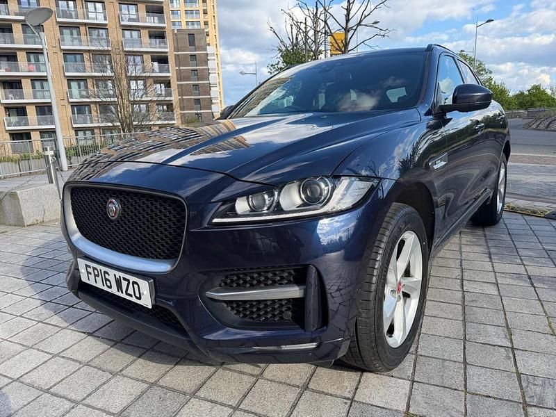 Used Jaguar F-Pace R-Sport 180 HP (132 kW) 2016 Blue SUV