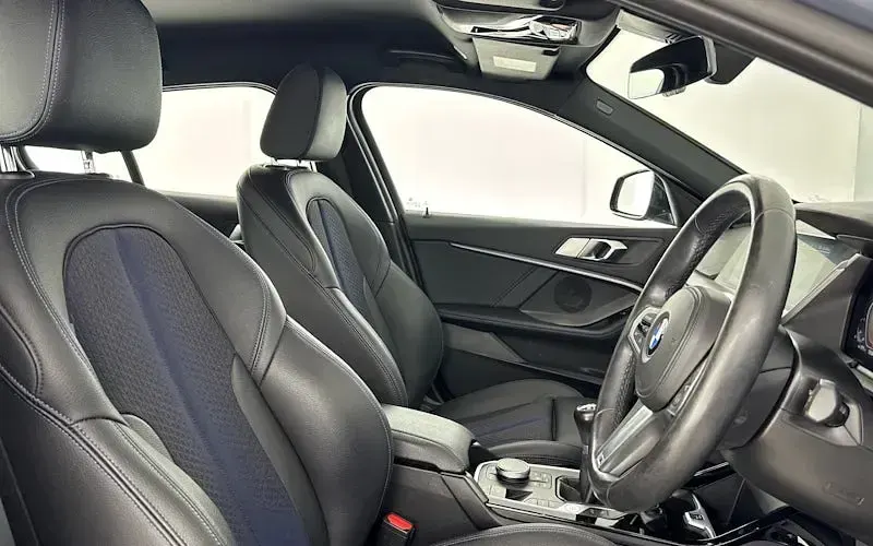 Used BMW 118 M Sport 136 HP (100 kW) 2022 Blue Hatchback