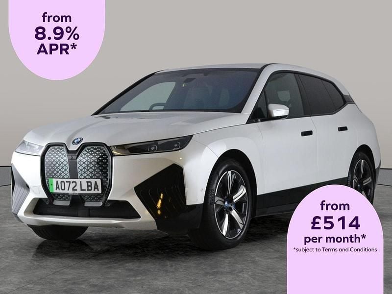 White Used 2022 BMW iX M Sport SUV | £32,973 (Fair price) - Image 1/2