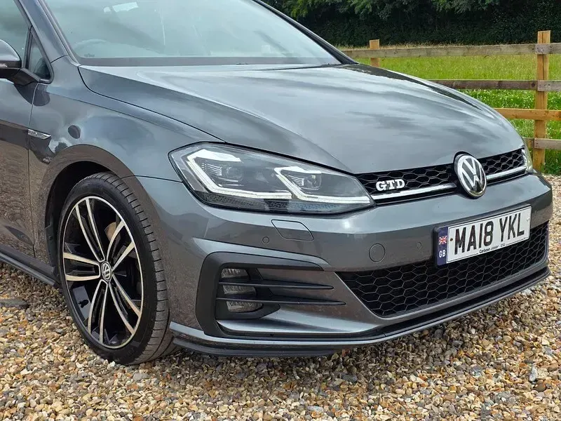 Used VW Golf VII GTD 2018 Grey Hatchback