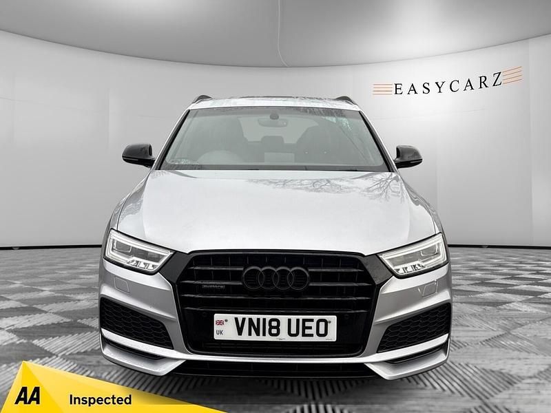 Silver Used 2018 Audi Q3 Black Edition SUV | £15,495 (Super price) - Image 1/3