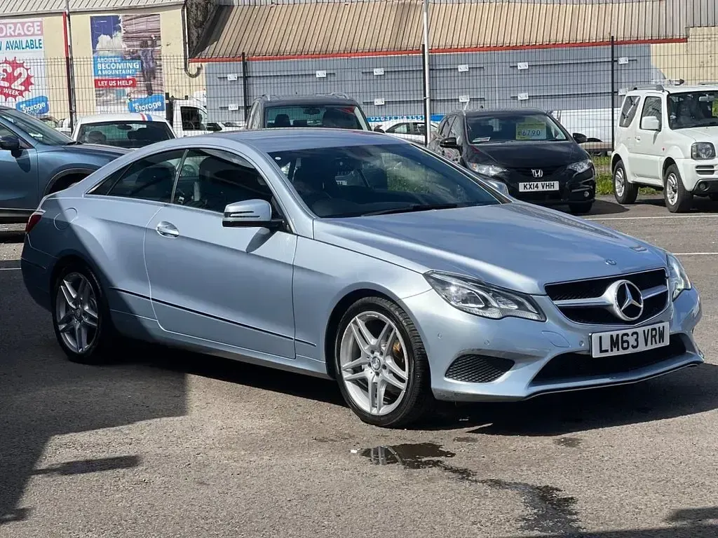 Used Mercedes E220 SE 170 HP (125 kW) 2013 Silver Coupe