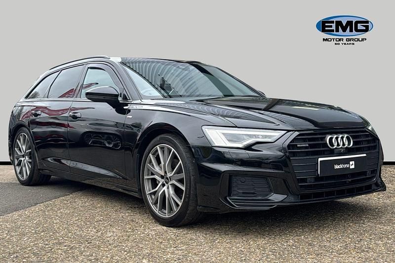 Used Audi A6 Black Edition 204 HP (150 kW) 2023 Black Estate
