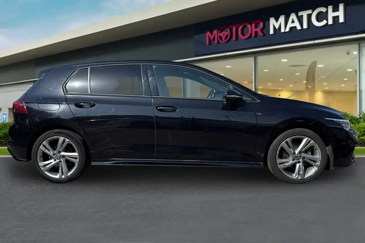 Used VW Golf VIII R-line 2022 Black Hatchback