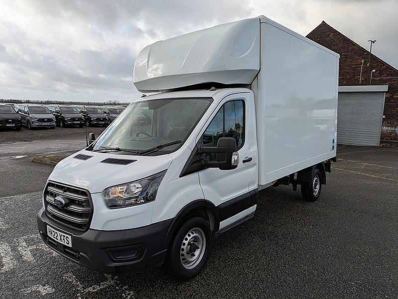 Second-hand Ford Transit 130 CP (95 kW) 2022 Alb Cabrio