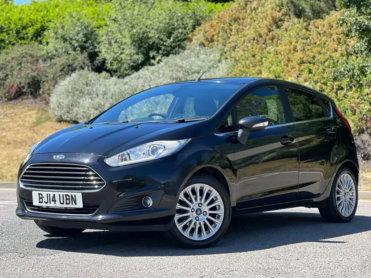 Used Ford Fiesta Titanium 2014 Black Hatchback