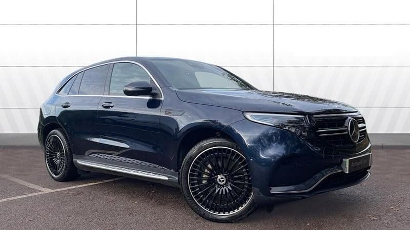 Blue Used 2022 Mercedes EQC400 AMG Line Premium Plus SUV | £31,203 (A bit pricey) - Image 1/3