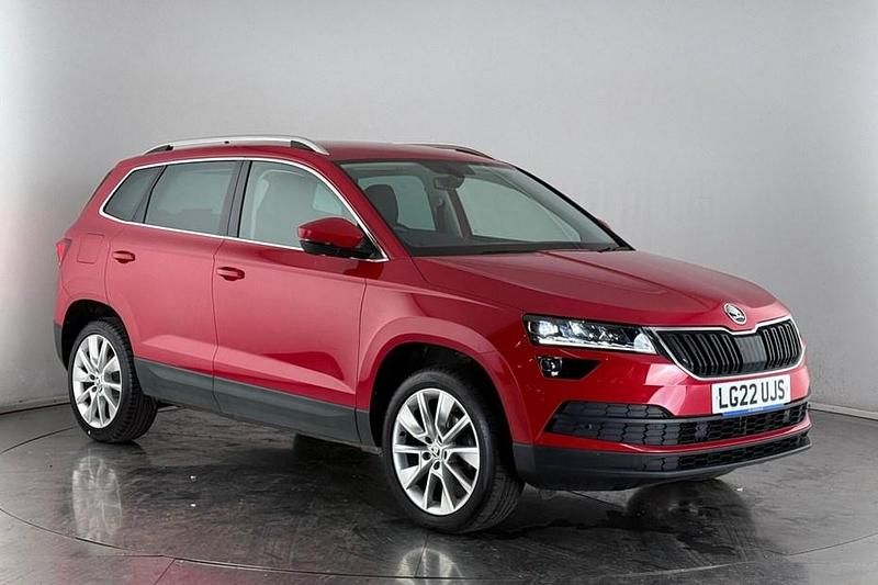 Red Used 2022 Skoda Karoq SE L SUV | £13,900 (Fair price) - Image 1/1