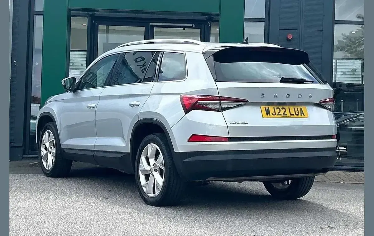 Used Skoda Kodiaq SE L 150 HP (110 kW) 2022 Brilliant silver metallic SUV