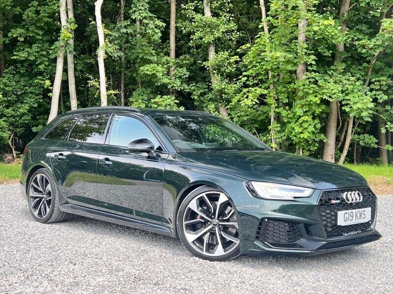 Green Used 2018 Audi RS4 Comfort Estate | £41,995 (Fair price) - Image 1/4