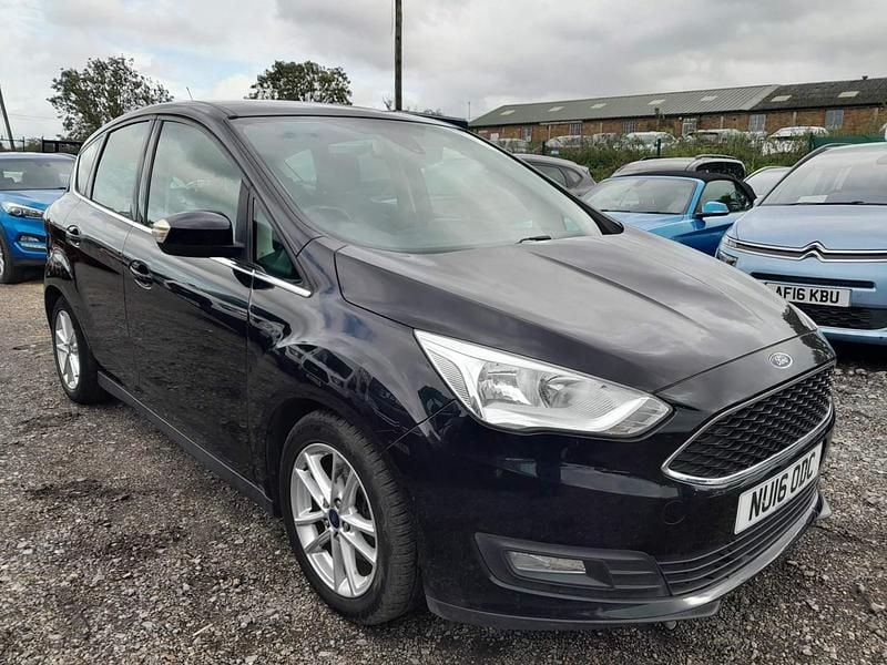 Black Used 2016 Ford C-MAX Zetec MPV | £3,550 (Fair price) - Image 1/3