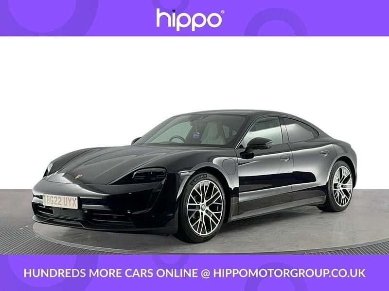 Black Used 2022 Porsche Taycan Performance Package Sedan | £40,920 (Good price) - Image 1/4