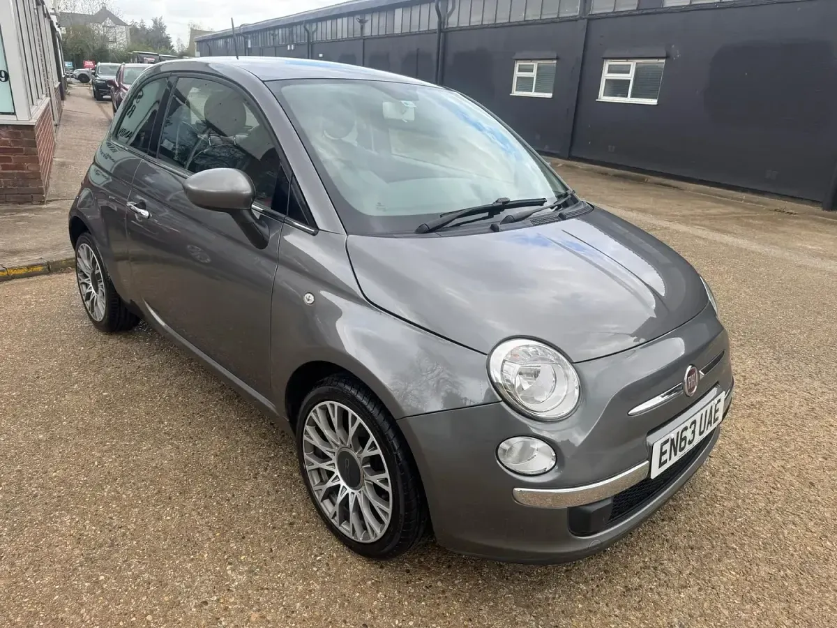 Used Fiat 500 Lounge 69 HP (50 kW) 2013 Grey Hatchback