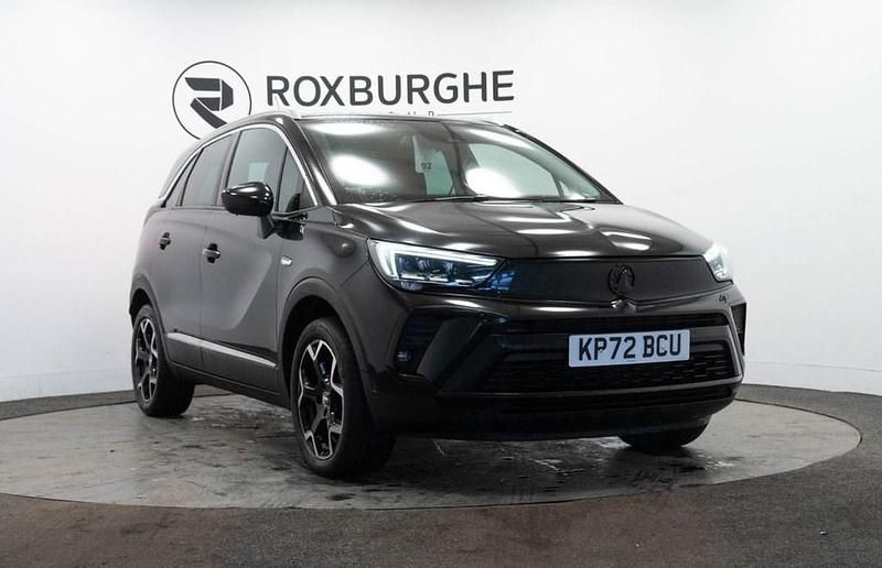 Used Vauxhall Crossland Ultimate 110 HP (80 kW) 2022 Black SUV