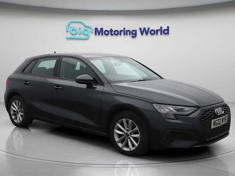 Grey Used 2022 Audi A3 Hatchback | £18,100 (Good price) - Image 1/4