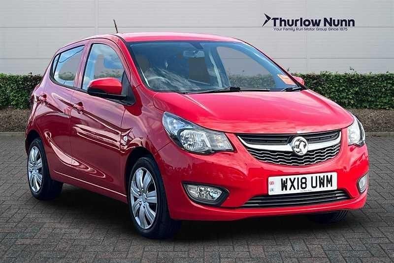 Red Used 2018 Vauxhall Viva Hatchback | £5,599 (Fair price) - Image 1/4