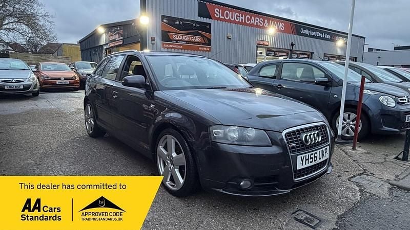 Grey Used 2006 Audi A3 S-Line Hatchback | £1,295 (Expensive) - Image 1/4