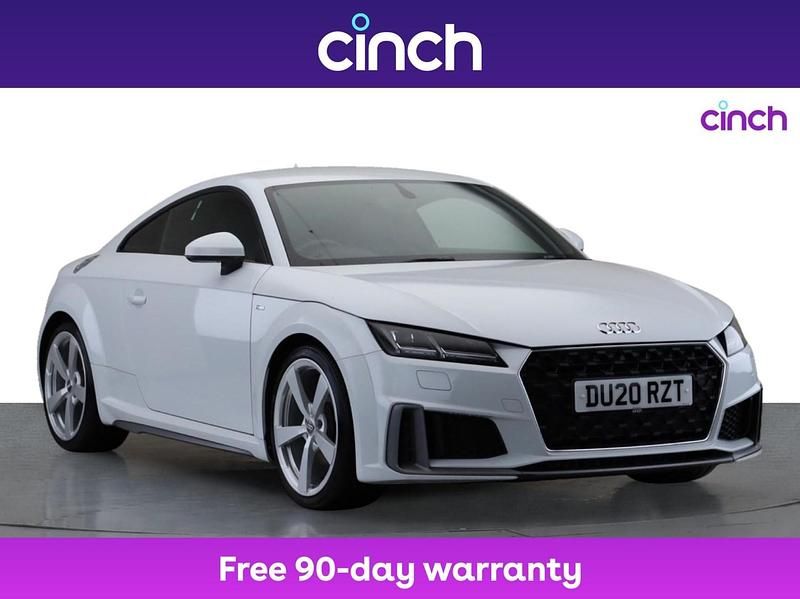 White Used 2020 Audi TT S-Line Coupe | £21,399 (Fair price) - Image 1/3