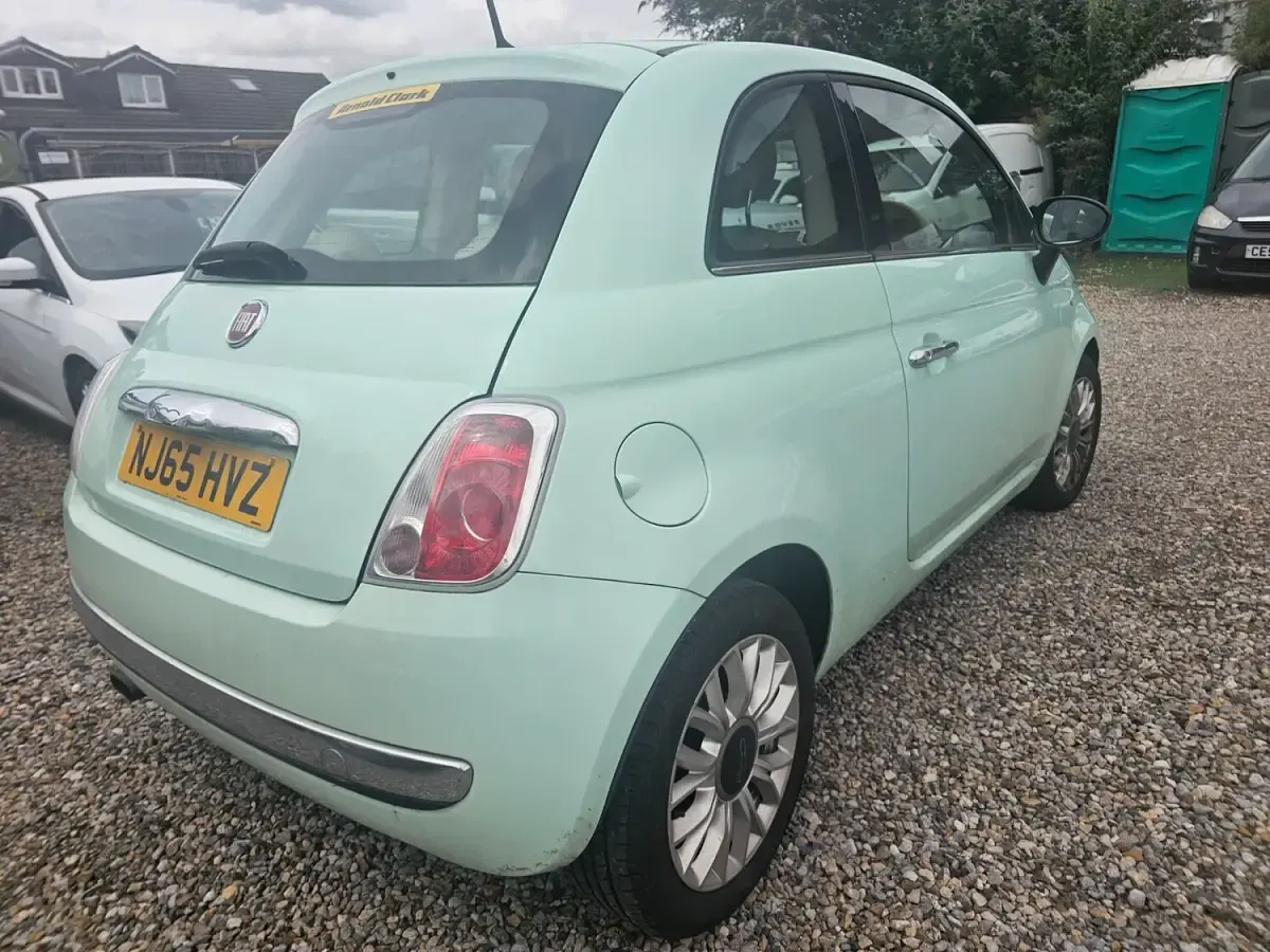 Used Fiat 500 Pop Star 69 HP (50 kW) 2015 Green Hatchback