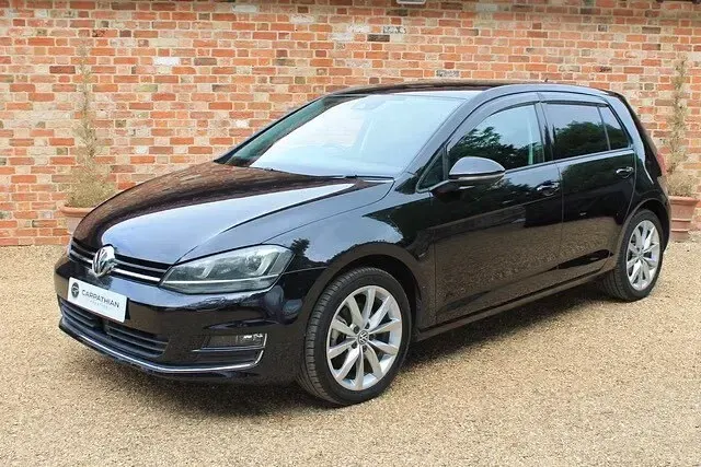 Used VW Golf VII Highline 2014 Black Hatchback
