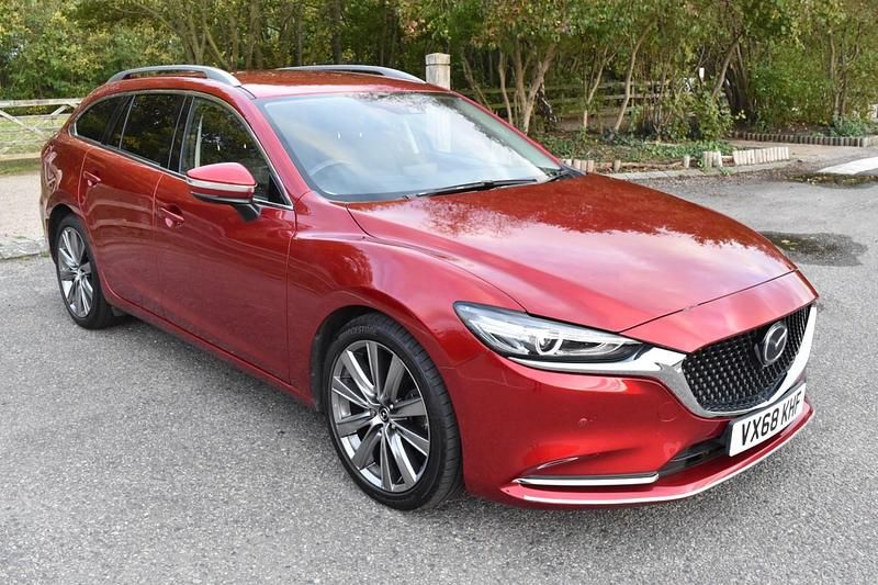 Red Used 2018 Mazda 6 Inclusive Estate | £13,970 (Super price) - Image 1/4