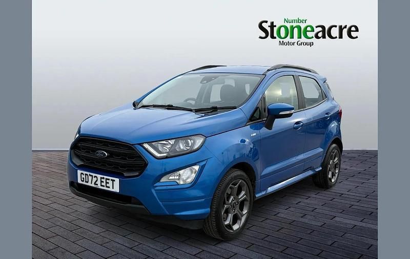 Used Ford Ecosport ST-Line 123 HP (90 kW) 2023 Blue SUV