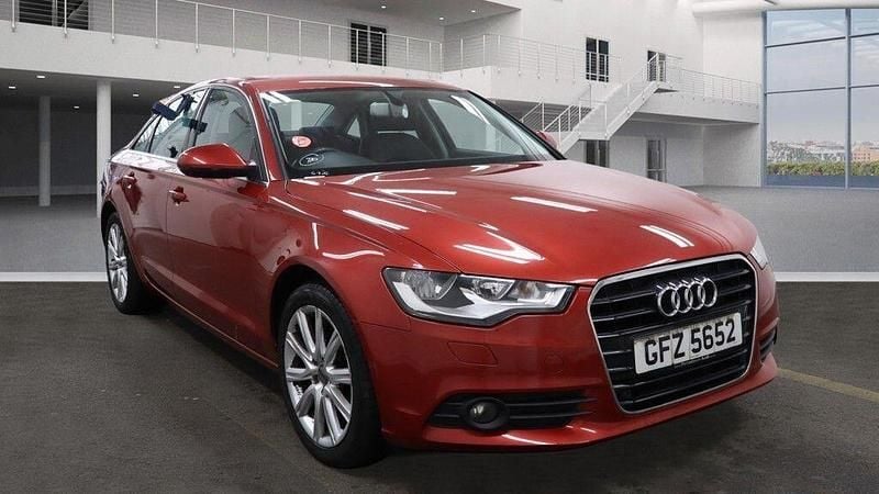 Used Audi A6 2011 Red Sedan