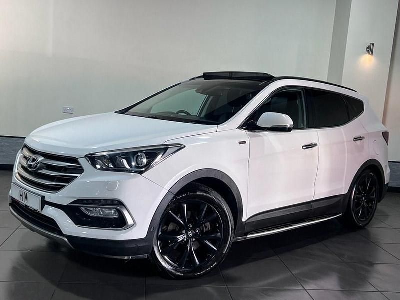 White Used 2016 Hyundai Santa Fe Edition SUV | £14,395 (Fair price) - Image 1/4