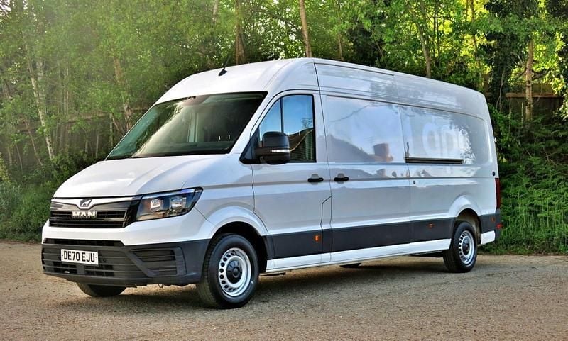 Used MAN TGE 140 HP (102 kW) 2020 White Van