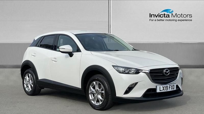 Used Mazda CX-3 150 HP (110 kW) 2019 White SUV
