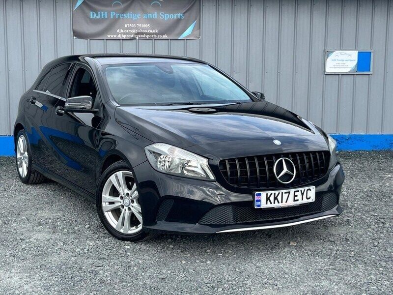 Black Used 2017 Mercedes A200 Hatchback | £7,889 (Fair price) - Image 1/4