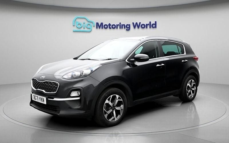Used Kia Sportage 136 HP (100 kW) 2021 Black SUV