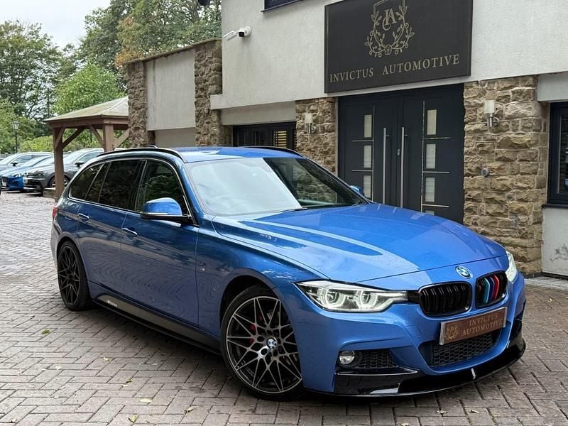 Blue Used 2016 BMW 320 M Sport Estate | £8,480 (Fair price) - Image 1/4