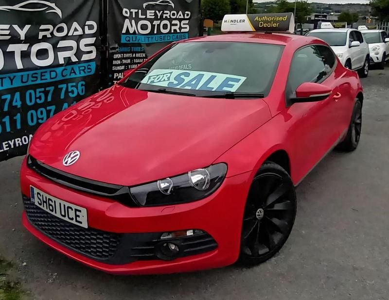 Red Used 2011 VW Scirocco GT Coupe | £3,795 (Good price) - Image 1/4