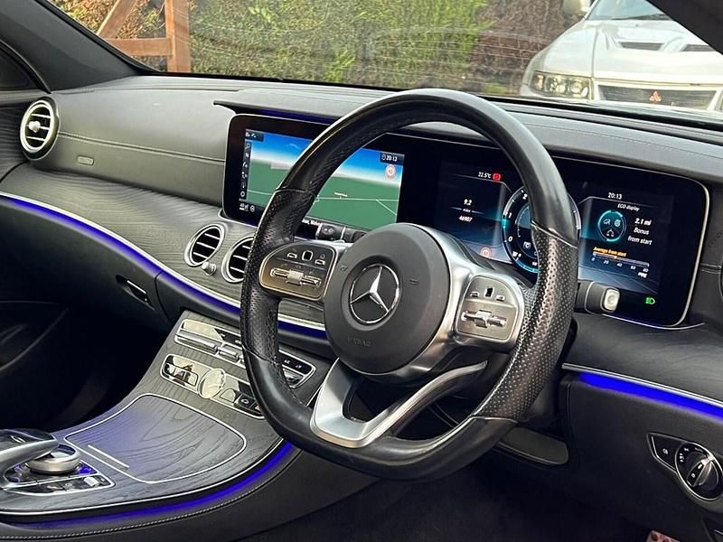 Used Mercedes E220 AMG line 2019 Black Estate