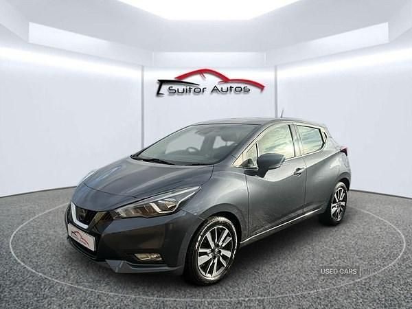 Used Nissan Micra Acenta 71 HP (52 kW) 2018 Grey Hatchback