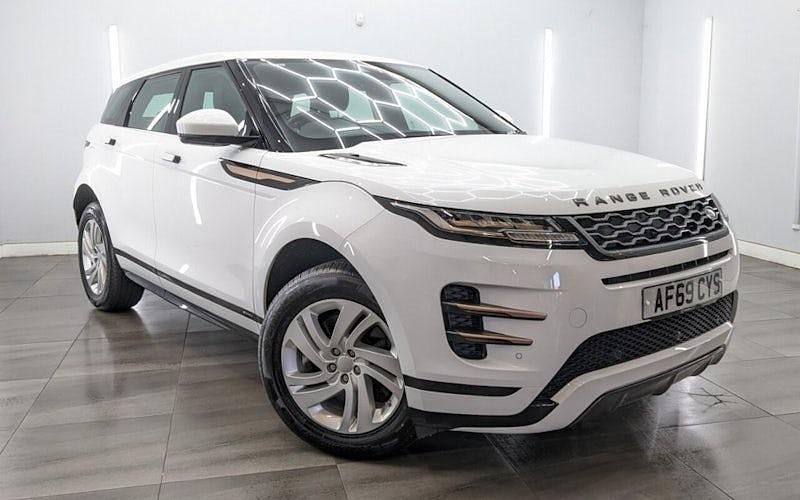 Used Land Rover Range Rover evoque R-Dynamic 152 HP (111 kW) 2019 White SUV
