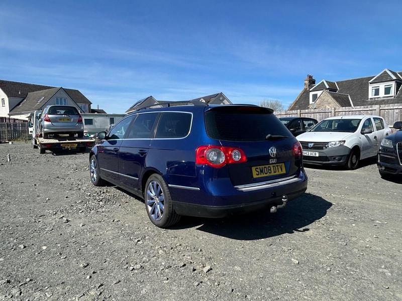 Used VW Passat Highline 105 HP (77 kW) 2008 Blue Estate