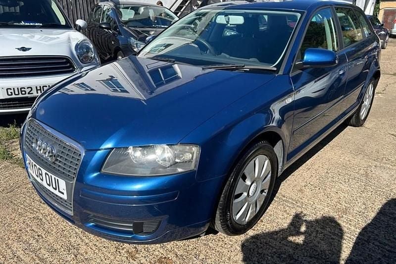 Blue Used 2008 Audi A3 Hatchback | £2,395 (Fair price) - Image 1/1